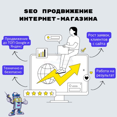 SEO продвижение интернет-магазина - купить в Званке